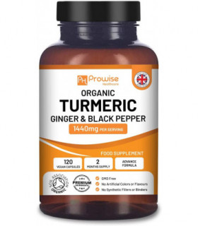 Turmeric Curcumin 1440mg with Black Pepper & Ginger