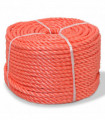 Twisted Rope Polypropylene 10 mm 250 m Orange