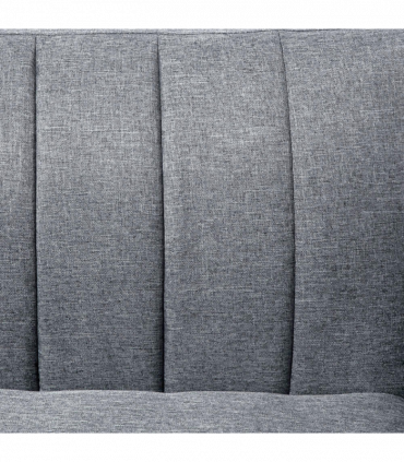 Two Seater Sofa Bed w/ Adjustable Backrest for Living Room, Guest Room