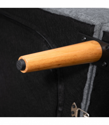 Two Seater Sofa Bed w/ Adjustable Backrest for Living Room, Guest Room