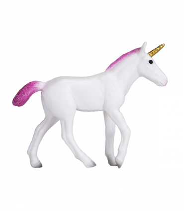 Unicorn Baby Toy  Fantasy Mythical Horse Figure