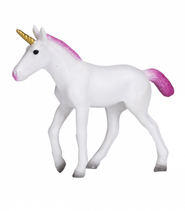 Unicorn Baby Toy  Fantasy Mythical Horse Figure