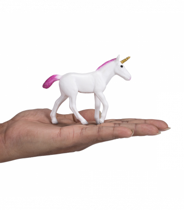 Unicorn Baby Toy  Fantasy Mythical Horse Figure