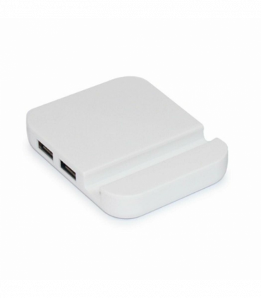 Universal Mobile Stand 4 Port USB Hub Holder Mount, White