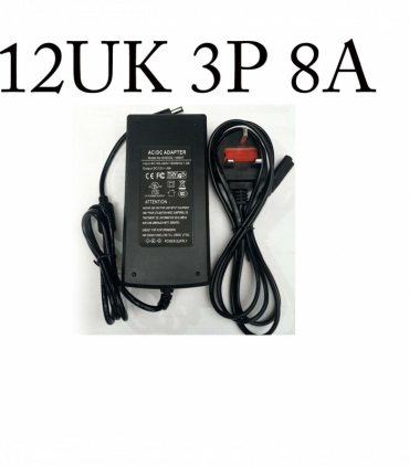 Universal Power Adapters AC 100-240V to DC 12V Power Adapter, UK Plug Cord Switching Power Supply~4090