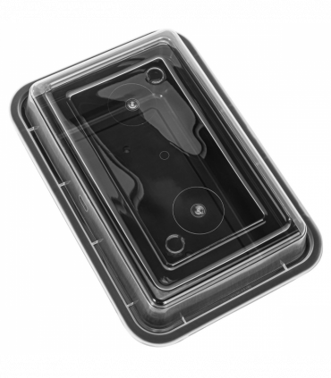 VINSANI 10pk 1 COMPARTMENT MEAL PREP CONTAINERS 1010423