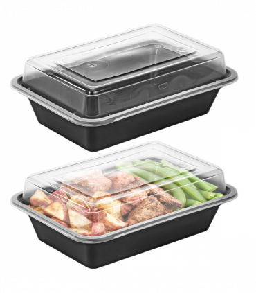 VINSANI 10pk 1 COMPARTMENT MEAL PREP CONTAINERS 1010423