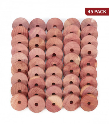 VINSANI 45 PACK CEDAR RINGS 0000420