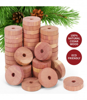 VINSANI 45 PACK CEDAR RINGS 0000420