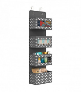VINSANI 4TIER DGREY HANGING ORGANISER 1010281