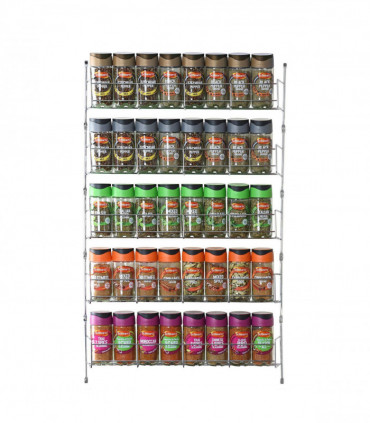 VINSANI 5 TIER HERB AND SPICE RACK 0008764
