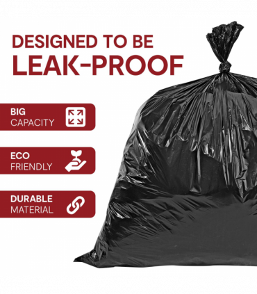 VINSANI 50pcs 100L HEAVY DUTY BIN BAGS 1010422