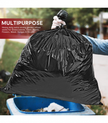 VINSANI 50pcs 100L HEAVY DUTY BIN BAGS 1010422