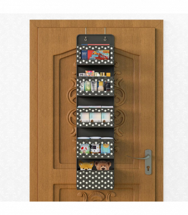 VINSANI 5TIER BLACK HANGING ORGANISER 1010282