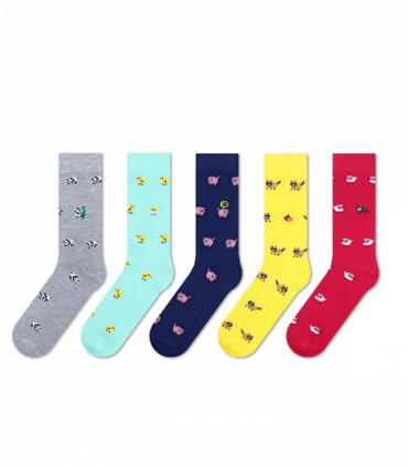 VINSANI ANIMAL SOCKS 5pk 1010419