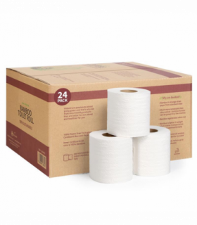 VINSANI BAMBOO TOILET ROLL 24 PACK 1010495