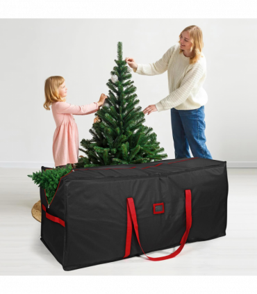 VINSANI BLACK DELUXE XMAS TREE STORAGE BAG 1010454