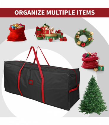 VINSANI BLACK DELUXE XMAS TREE STORAGE BAG 1010454