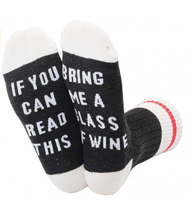 VINSANI BRING ME A GLASS OF WINE SOCKS 0009056