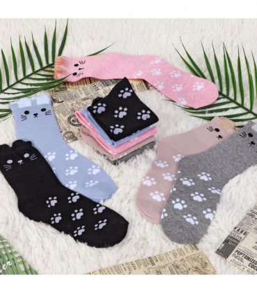VINSANI CAT SOCKS 5pk 1010412