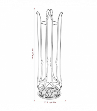 Metal Wire Coffee Capsule Pod Holder Stand Rack