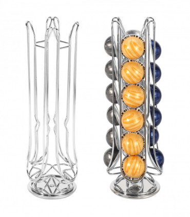 Metal Wire Coffee Capsule Pod Holder Stand Rack