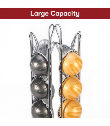 Metal Wire Coffee Capsule Pod Holder Stand Rack