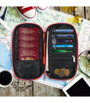 VINSANI DELUXE PASSPORT ORG PINK 1010326