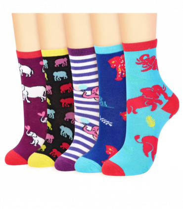 VINSANI ELEPHANT SOCKS 5pk 1010413