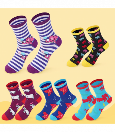 VINSANI ELEPHANT SOCKS 5pk 1010413