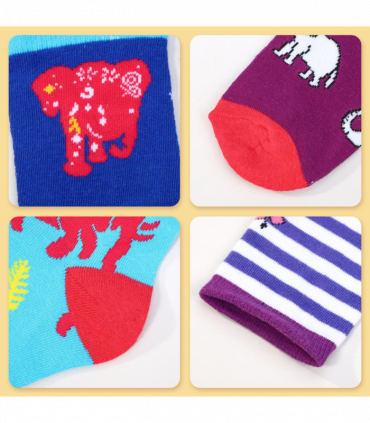 VINSANI ELEPHANT SOCKS 5pk 1010413