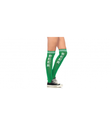 VINSANI GREEN BEER SOCKS 0009576