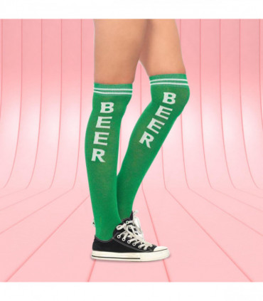 VINSANI GREEN BEER SOCKS 0009576