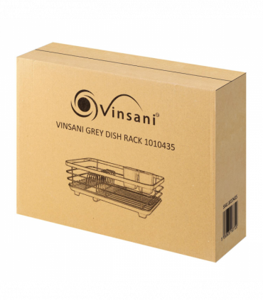VINSANI GREY DISH RACK 1010435