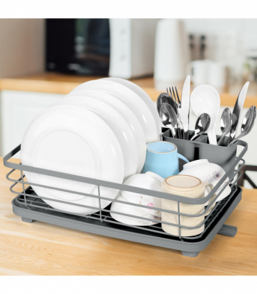 VINSANI GREY DISH RACK 1010435