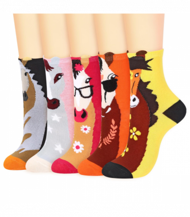 VINSANI HORSE SOCKS 5pk 1010417