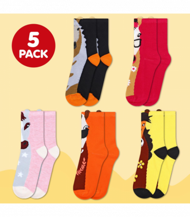 VINSANI HORSE SOCKS 5pk 1010417