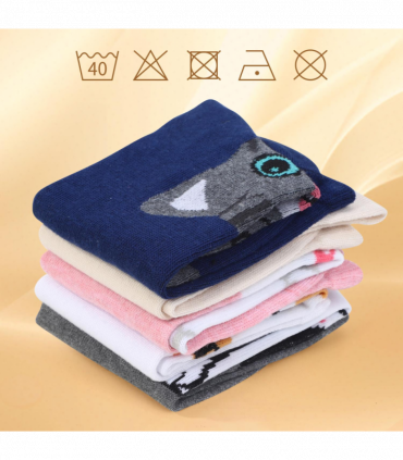 VINSANI KITTY SOCKS 5pk 1010418