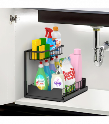 VINSANI METAL UNDER SINK STORAGE 1010498