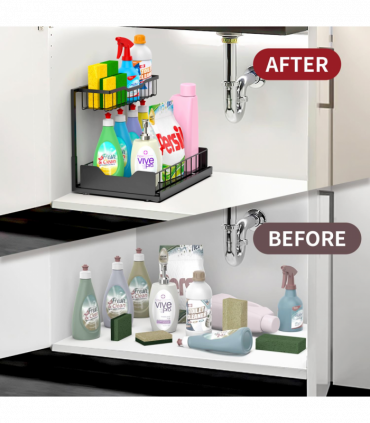 VINSANI METAL UNDER SINK STORAGE 1010498
