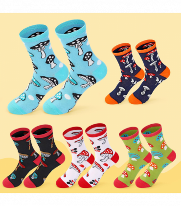 VINSANI MUSHROOMS SOCKS 5pk 1010416