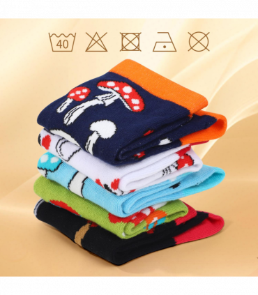 VINSANI MUSHROOMS SOCKS 5pk 1010416