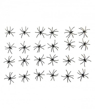 VINSANI PACK OF 24 SPOOKY SPIDERS NTT