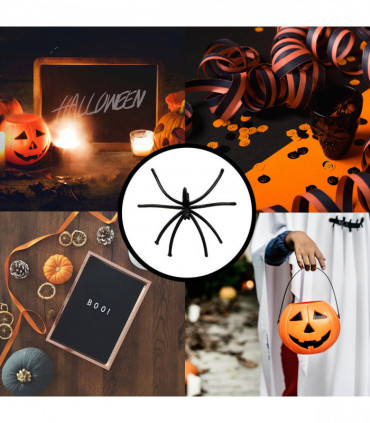 VINSANI PACK OF 24 SPOOKY SPIDERS NTT