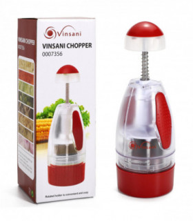 VINSANI RED/WHITE ONION CHOPPER 7356