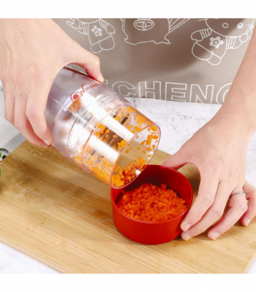 VINSANI RED/WHITE ONION CHOPPER 7356