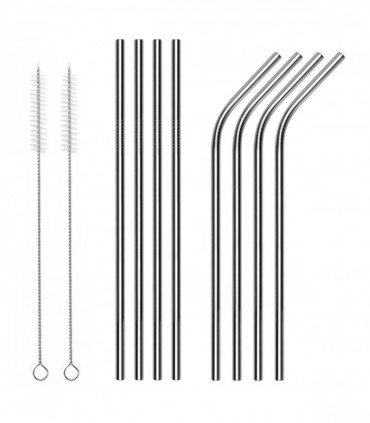 VINSANI STAINLESS STEEL STRAWS 0009023