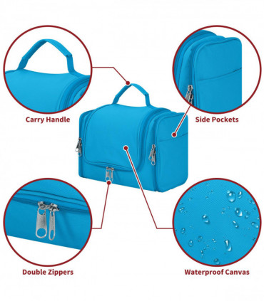 VINSANI TOILETRY BAG BLUE 1010182