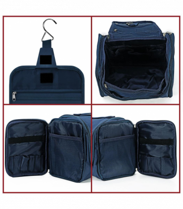 VINSANI TOILETRY BAG NAVY 1010179