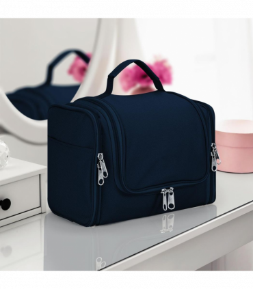 VINSANI TOILETRY BAG NAVY 1010179